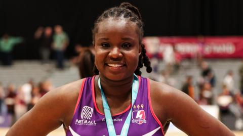 Loughborough Lightning's star shooter Samantha Wallace-Joseph