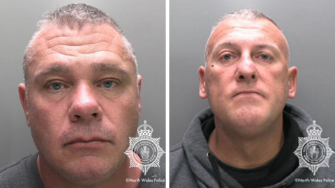 Lee Ablitt and Christopher Thompson custody images