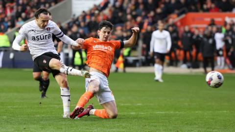 Rotherham and Blackpool play out a goalless draw in their Championship match