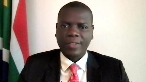 Ronald Lamola, South Africa's Justice Minister