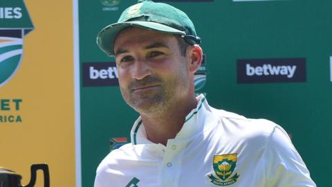 Dean Elgar made his Test debut against Australia in 2012