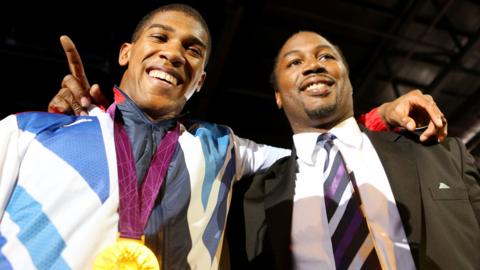Anthony Joshua & Lennox Lewis