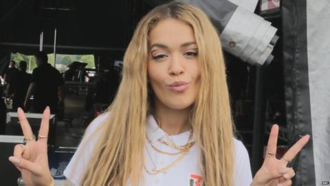 Rita Ora at Radio 1's Big Weekend