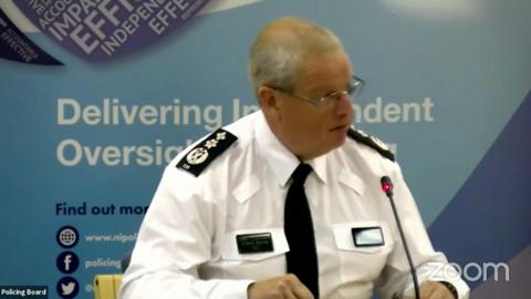 PSNI Chief Constable Simon Byrne