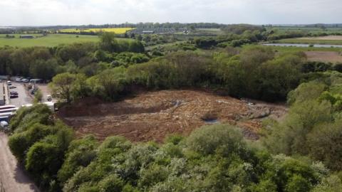 Shawell fly tip