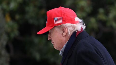 Image shows Donald Trump