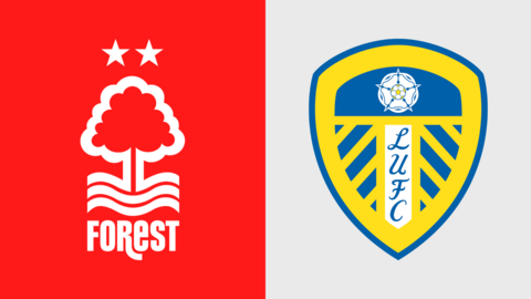 Nottingham Forest vs Leeds fixture graphic
