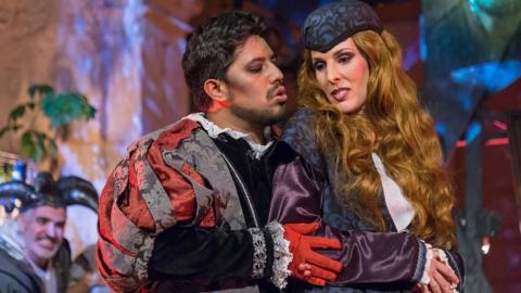 Scene from Rigoletto