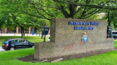 An image of Leicestershire Police headquarters