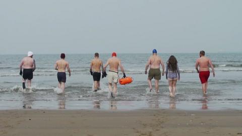 Hartlepool swimmers