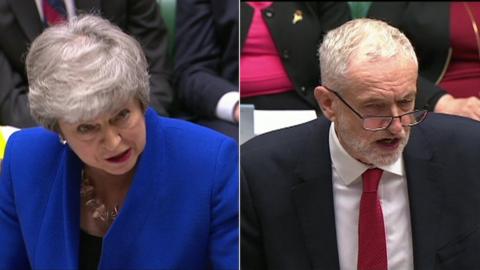 Theresa May and Jeremy Corbyn