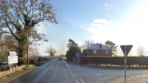 A18 near the junction of Crow Tree Bank