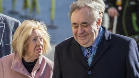 Alex and Moira Salmond