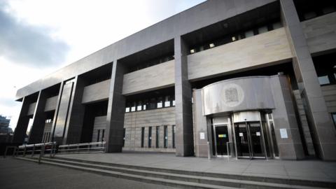 A general view of Glasgow Sheriff Court
