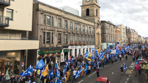 Inverness independence march