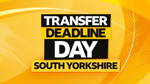 Transfer deadline day South Yorkshire graphic