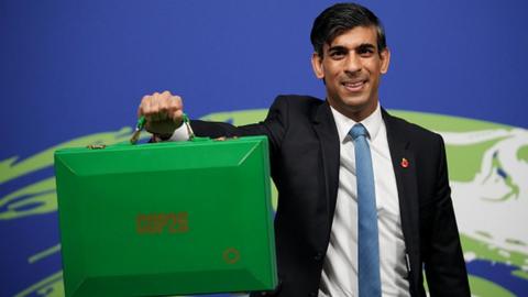 Rishi Sunak at the COP26 summit