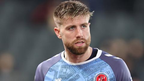 Fleetwood Town defender Shaun Rooney