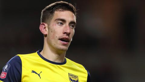 Oxford United midfielder Alex Gorrin has suffered a second serious knee injury and is expected to be sidelined for a while.