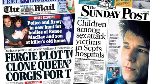 The Scottish Mail on Sunday and The Sunday Post