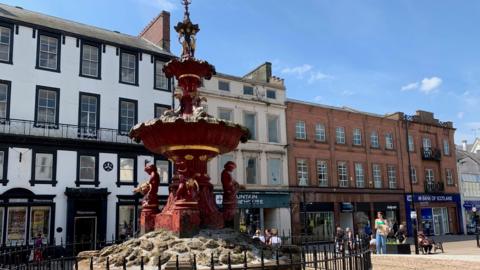 Dumfries fountain