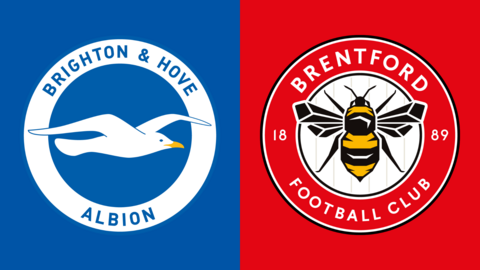 Brighton and Brentford club badges