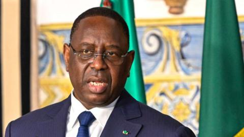 President Macky Sall during state visit to Portugal, June 2023