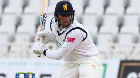 Danny Briggs' 66 not out for Warwickshire against Essex was his highest score in County Championship cricket