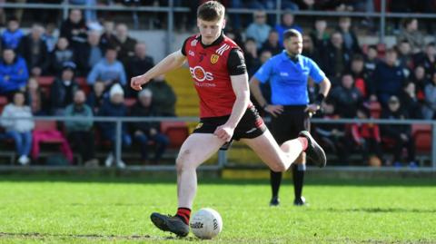 Odhran Murdock netted Down's second-half goal at Ruislip from a penalty