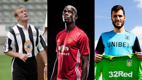 Alan Shearer, Paul Pogba and Andre Moreira