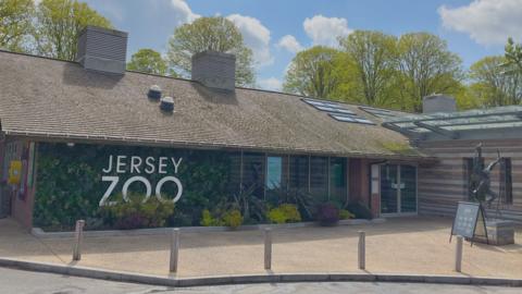 Entrance to Jersey Zoo