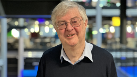 Mark Drakeford in BBC studios