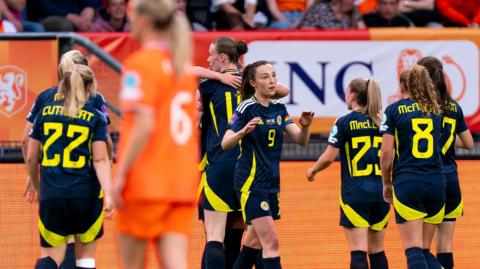 Scotland celebrate