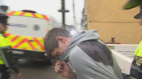 Philip Griffin outside Kerry District Court 