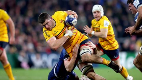 Nick Timoney in action for Ulster