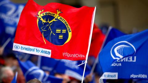 Munster and Leinster flags