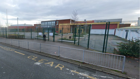 The schoolboy was assaulted at Wayne Rooney's former school during the dinner break