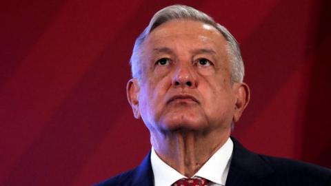 File photo of Mexico's President Andres Manuel Lopez Obrador