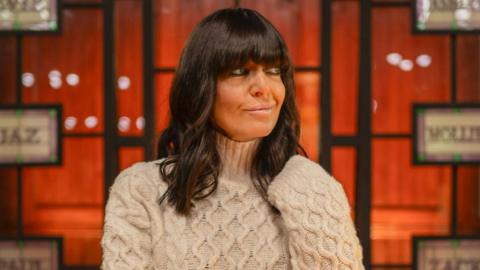 Claudia Winkleman on The Traitors