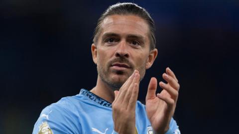 Manchester City winger Jack Grealish