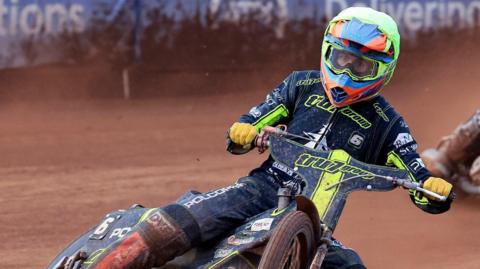 Keynan Rew riding for Ipswich Witches