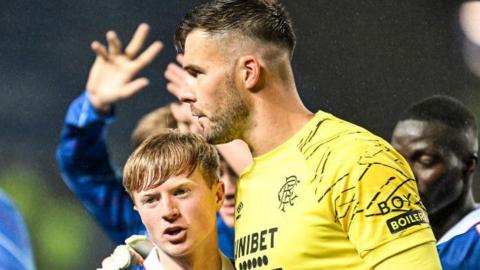 Lyall Cameron and Jack Butland
