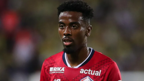 Angel Gomes playing for Lille