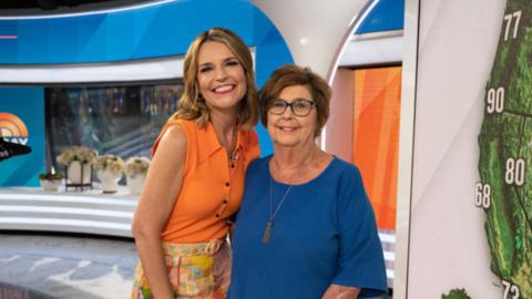 Savannah Guthrie and mother Nancy Guthrie on Thursday, June 15, 2023 