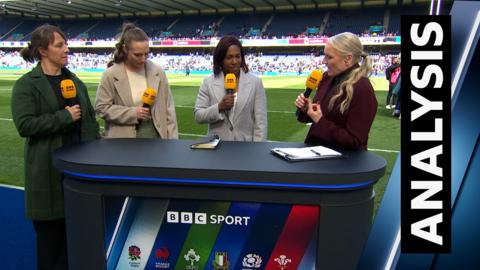 Katy Daley-Mclean, Jade Konkel, and Maggie Alphonsi