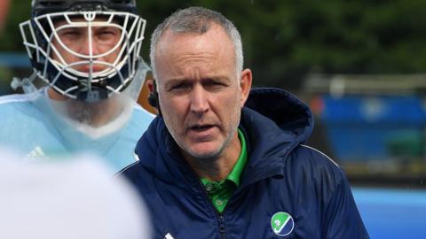 Ireland men's hockey coach Mark Tumilty