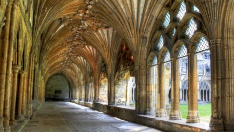 Canterbury cathedral Cloister