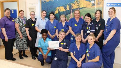 The Hinchingbrooke Hospital midwifery team