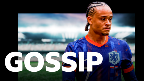 Gossip graphic including a picture of Xavi Simons