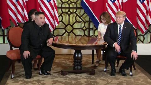 Kim and Trump